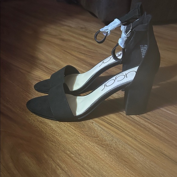 Sugar Shoes - Sugar Black Ankle Strap Heels